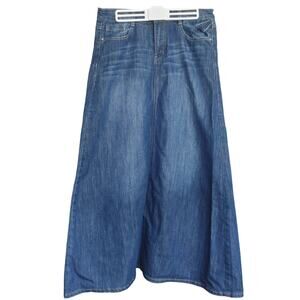 Cindy H Denim Jeans Women's T42 Light Washed Blue Denim Flared Jeans